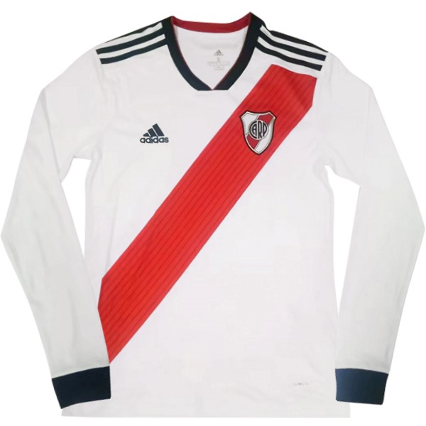 Maillot Football River Plate Domicile ML 2018-19 Blanc